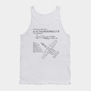 A-10 Thunderbolt Tank Top